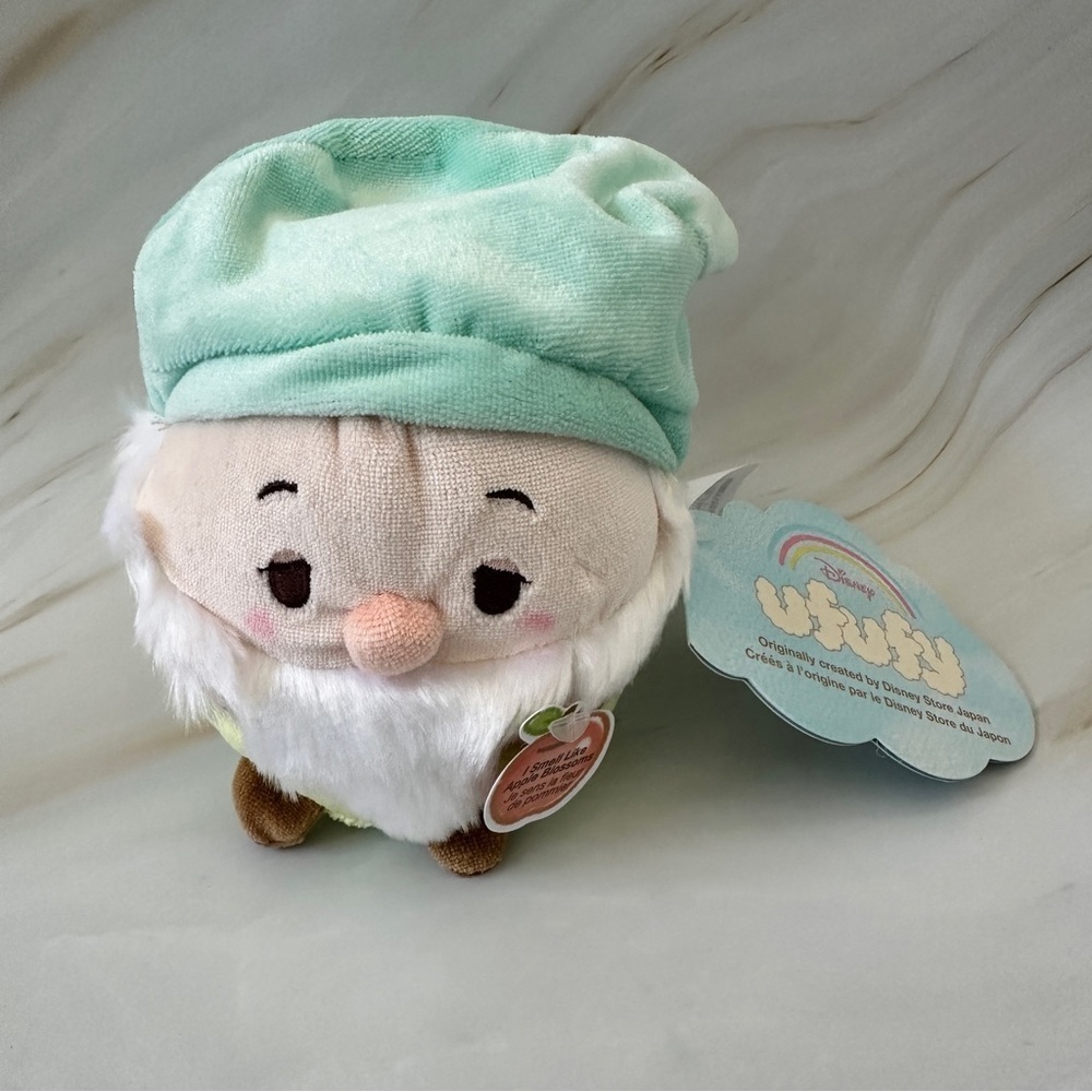 🏰 Disney Ufufy Snow White Bashful Dwarf Apple Blossom Scented Plush Toy
